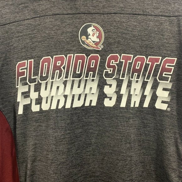 Florida State Seminoles Hooded Long Sleeve T Shirt - Picture 3 of 5